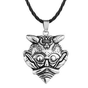 Chereda Egyptian Egypt Pyramid Pendants for Men Punk Style Rope Chain Necklaces Triangle Evil Eye Illuminati Jewelry - 200000162