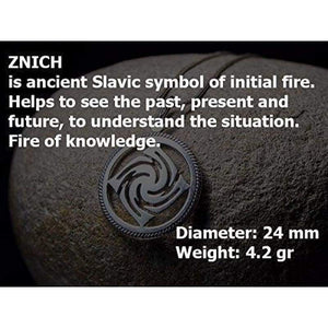 Circle of Life Pendant Occult Solar Symbol Necklace 925 Sterling Silver Choker Ancient Slavic Sun Energy Amulet Esoteric Buddhist Hindu Jewelry for Men Women