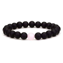 Load image into Gallery viewer, Classy Couples Bracelet Black/Rose - Black - Bracelet
