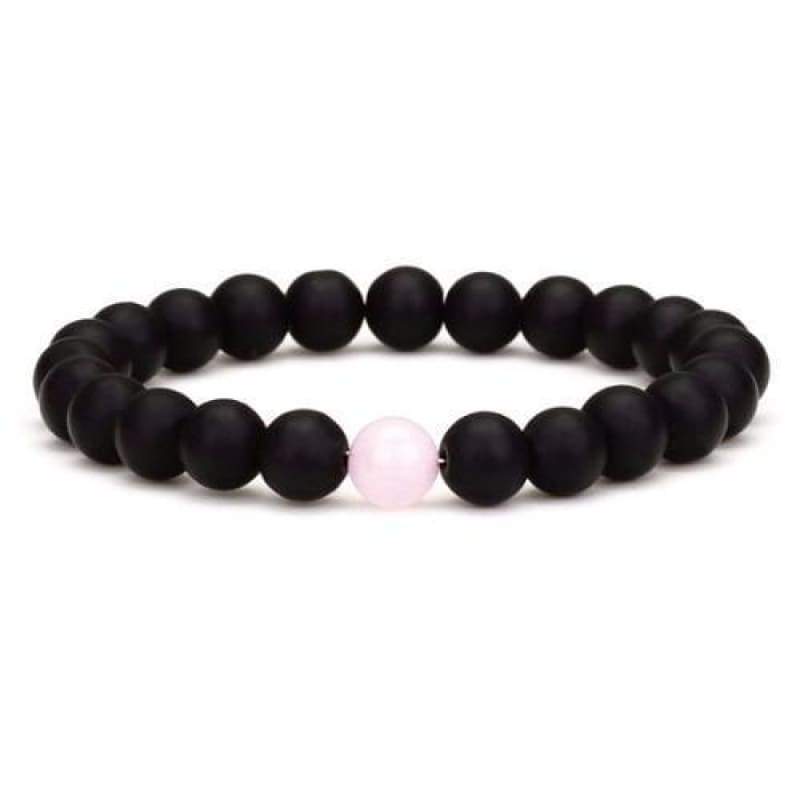 Classy Couples Bracelet Black/Rose - Black - Bracelet