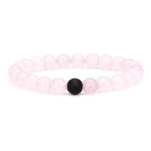 Load image into Gallery viewer, Classy Couples Bracelet Black/Rose - Rose - Bracelet
