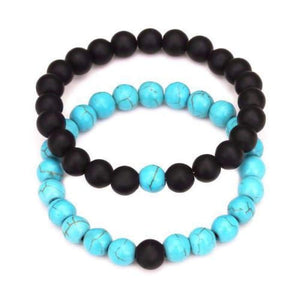 Classy Couples Bracelet Turquoise/Black - Bracelet