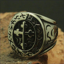 Load image into Gallery viewer, Cool Cross Ring - Great Gift for Rock Band Musician Boyfriend
