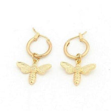 Load image into Gallery viewer, Dayoff Europe Star Animals Pendant Hoop Earrings Women Cute Gold Silver Color Moon Cross Circle Earrings Trendy Jewelry E71 - 200000170
