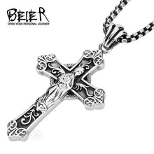 Load image into Gallery viewer, Exclusive Sale Allah Pendant Gothic Exaggerated Personlity Cross Men + Women Vintage Jewelry BP8-007
