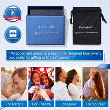 Load image into Gallery viewer, FaithHeart Cremation Urn Necklace Women Men Stainless Steel Cross Memento Jewelry Pet Ashes/Perfume Keepsake Pendant Necklace for Memory
