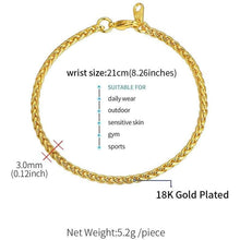 Load image into Gallery viewer, FaithHeart Cross Bracelet Bible Verse Prayer Jewelry, Stainless Steel/18K Gold Plated Resilient Beads Chain Bracelet Christian Praying Hands Coin Medal Saint Benedict Bracelets (Send Gift Box)
