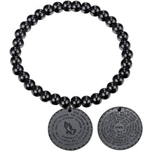 Load image into Gallery viewer, FaithHeart Cross Bracelet Bible Verse Prayer Jewelry Stainless Steel/18K Gold Plated Resilient Beads Chain Bracelet Christian Praying Hands
