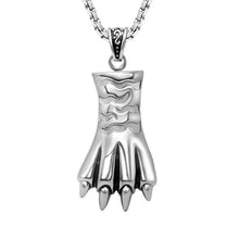 Load image into Gallery viewer, Gothlic Biker 316L Bear Claw Glove Stainless Steel Pendant Necklace with SS Chain 60 CM - Pendant Necklace
