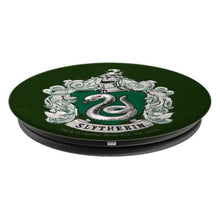 Load image into Gallery viewer, Harry Potter Slytherin Painted Crest PopSockets Grip and Stand for Phones and Tablets - Cell Phone Mount
