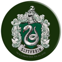 Load image into Gallery viewer, Harry Potter Slytherin Painted Crest PopSockets Grip and Stand for Phones and Tablets - Cell Phone Mount
