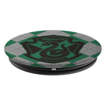 Load image into Gallery viewer, Harry Potter Slytherin Plaid Sigil PopSockets Grip and Stand for Phones and Tablets - Cell Phone Mount

