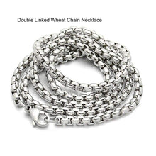 Load image into Gallery viewer, High Polished Silver Tone Stainless Steel Our Lady of Guadalupe Pendant Necklace 70 CM SS Chain - Pendant Necklace
