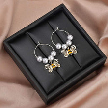 Load image into Gallery viewer, Individuality Gold&amp;Sliver Insect Drop Earrings For Women Special Fashion Design Jewelry Classic Decoration Earrings Gold - 200000168
