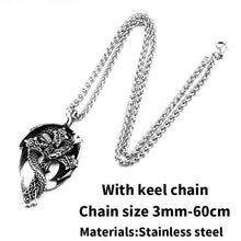 Load image into Gallery viewer, jewelry chinese dragon pendant Stainless Steel Chain necklace funny gift
