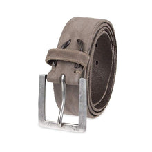 Load image into Gallery viewer, John Varvatos Leather Belts for Men Dress Casual for Jeans - Gray / 30 - 381142011
