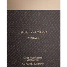 Load image into Gallery viewer, John Varvatos Vintage Mens Cologne Spray 4 2 fl Oz EDT - 11056931
