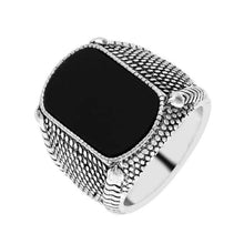 Load image into Gallery viewer, Large Vintage Style Silver Statement Ring
