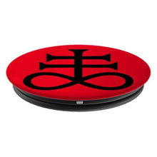 Load image into Gallery viewer, Leviathan Cross Sigil of Satan Satans Cross PopSockets Grip and Stand for Phones and Tablets - Cell Phone Mount
