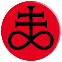 Load image into Gallery viewer, Leviathan Cross Sigil of Satan Satans Cross PopSockets Grip and Stand for Phones and Tablets - Cell Phone Mount
