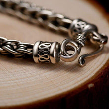 Load image into Gallery viewer, Luxury Sterling Silver Mens Bracelet Wrist Thai Silver 925 Bracelets Man Vintage Jewelry Gift
