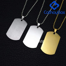 Load image into Gallery viewer, Men Islam Koranic Surah Quran Ayatul Kursi Pendant Necklace For Muslim Stainless Steel Jewelry Silver Gold - Pendant Necklace
