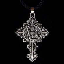 Load image into Gallery viewer, Men Necklace Archangel Michael Protect Me Saint Shield Protection Pendant Amulet Jewelry - Pendant Necklace
