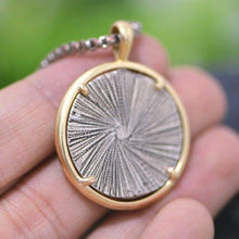 Load image into Gallery viewer, Mens Sea Wave Surfer Style Pendant Necklace in Vintage Silver or Gold (20/50cm Chain) - Pendant Necklace
