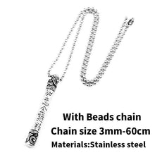 Load image into Gallery viewer, money king bar Cool pendant necklace for Men the journey to west Stainless Steel popular Jewelry
