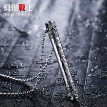 Load image into Gallery viewer, money king bar Cool pendant necklace for Men the journey to west Stainless Steel popular Jewelry
