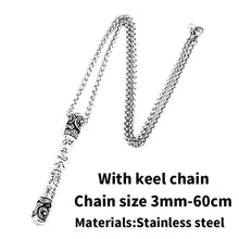 Load image into Gallery viewer, money king bar Cool pendant necklace for Men the journey to west Stainless Steel popular Jewelry
