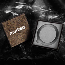 Load image into Gallery viewer, murtoo Mens Bead Leather Bracelet Blue and Brown Bead and Leather Bracelet for Men (blue) - Apparel
