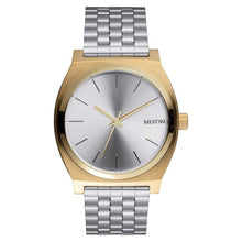 Load image into Gallery viewer, Nixon Time Teller Stainless Steel - Silver/Gold Face/Silver Band - 9626719011
