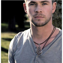 Load image into Gallery viewer, Oxide Sterling Silver 925 Anchor Pendant for Necklace Sailor Mens Jewelry Accessory Cool Thai Silver Large Pendant (Pendant)
