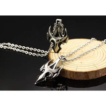 Load image into Gallery viewer, Pewter Viking Necklace Norse Amulet Pendant Necklace Celtic Pagan Jewelry Viking Gift Jewelry
