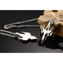 Load image into Gallery viewer, Pewter Viking Necklace Norse Amulet Pendant Necklace Celtic Pagan Jewelry Viking Gift Jewelry
