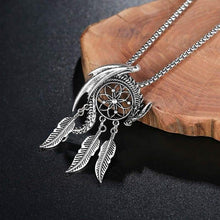 Load image into Gallery viewer, Pewter Viking Necklace Norse Amulet Pendant Necklace Celtic Pagan Jewelry Viking Gift Jewelry
