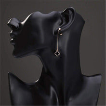 Load image into Gallery viewer, PISSENLIT Dangle Earring Black Cross Drop Earrings pendientes moda Gold Luxury Drop Earrings bijoux - Earrings
