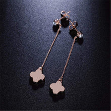 Load image into Gallery viewer, PISSENLIT Dangle Earring Black Cross Drop Earrings pendientes moda Gold Luxury Drop Earrings bijoux - Earrings
