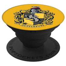 Load image into Gallery viewer, PopSockets: Collapsible Grip &amp; Stand for Phones and Tablets - Harry Potter Hufflepuff - Cell Phone Mount
