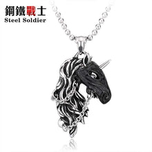 Load image into Gallery viewer, products horse pendant Men necklace pendant Jewelry
